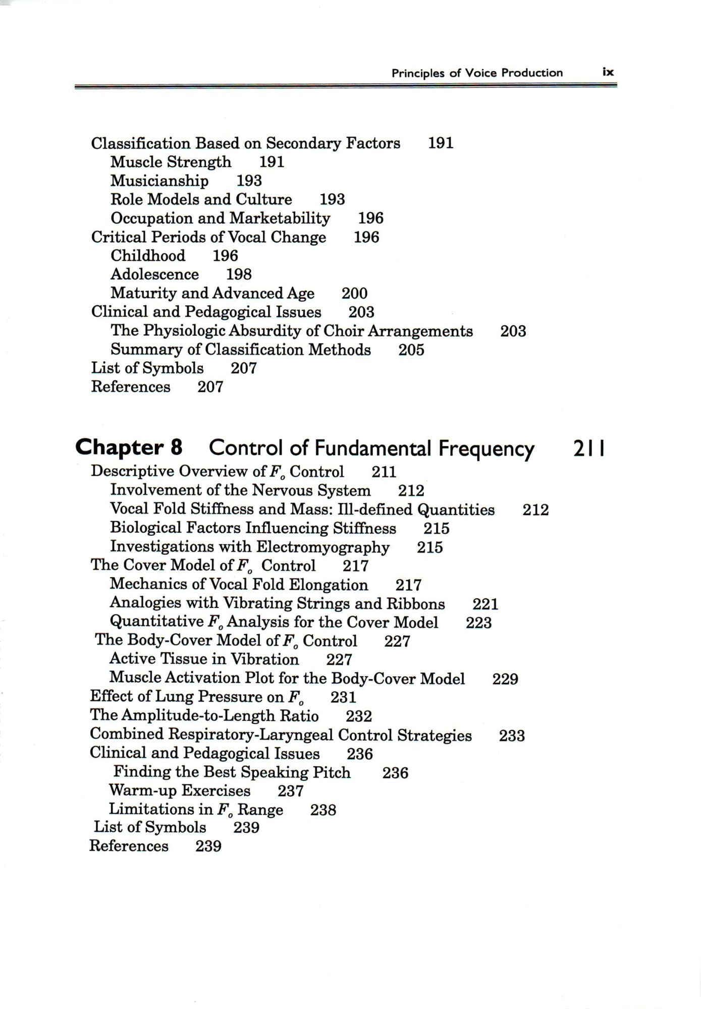 Principles of Voice Production